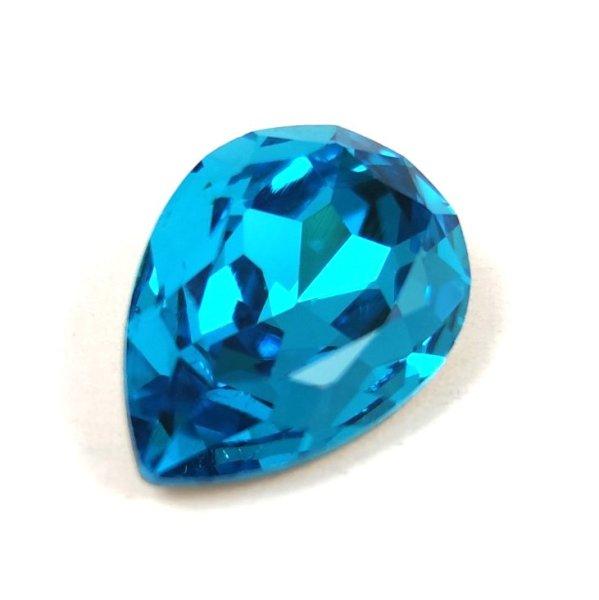 AURORA Körte kaboson - 13x18mm - Dark Aquamarine