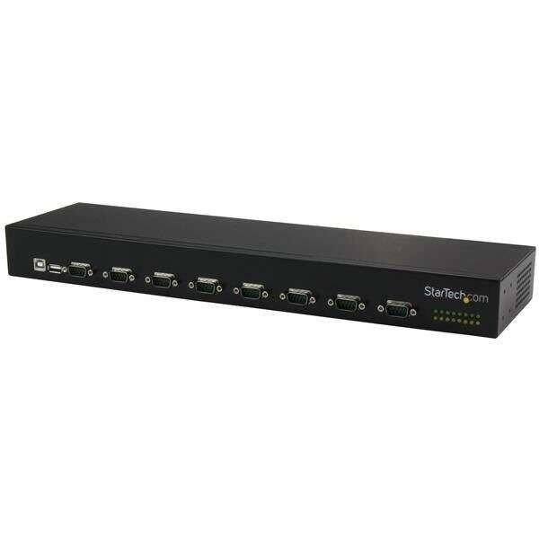 StarTech.com 8 portos USB 3.0 Hub fekete (ICUSB23208FD) (ICUSB23208FD)