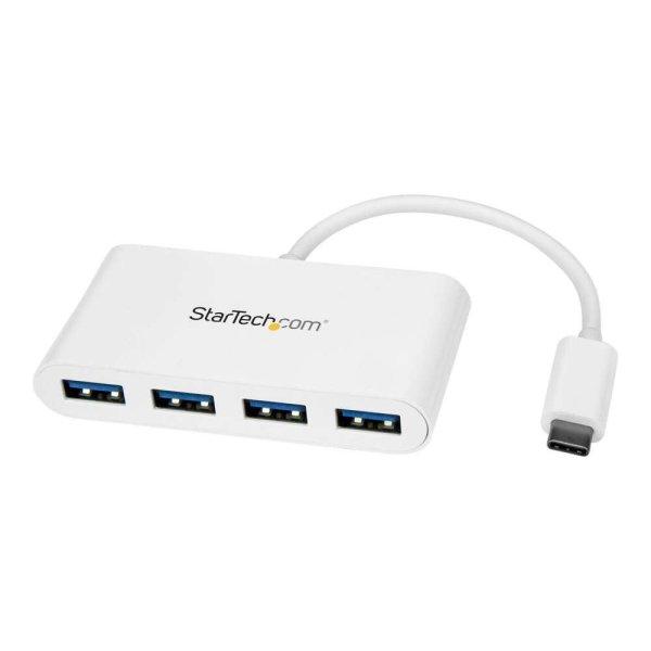 StarTech.com HB30C4ABW hálózati csatlakozó USB 3.2 Gen 1 (3.1 Gen 1) Type-C
5000 Mbit/s Fehér (HB30C4ABW)
