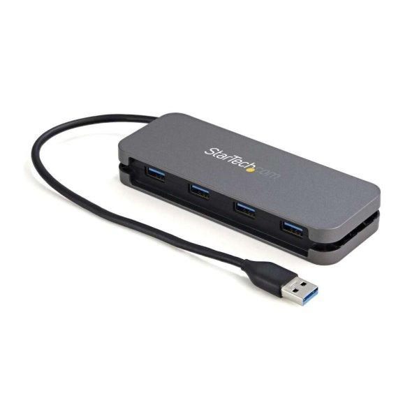 StarTech.com HB30AM4AB hálózati csatlakozó USB 3.2 Gen 1 (3.1 Gen 1) Type-A
5000 Mbit/s Fekete, Szürke (HB30AM4AB)