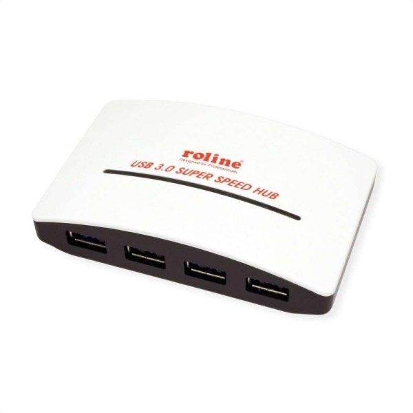 Roline USB 3.2 Gen 1 Hub 4 port (14.02.5027-10) (14.02.5027-10)