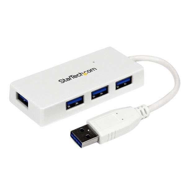 StarTech.com 4 portos Mini USB Hub (ST4300MINU3W) (ST4300MINU3W)