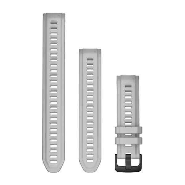 Garmin óraszíj extra hosszú kiegészítő pánttal (Instinct 2S) szilikon,
20mm ködszürke (010-13104-01) (010-13104-01)