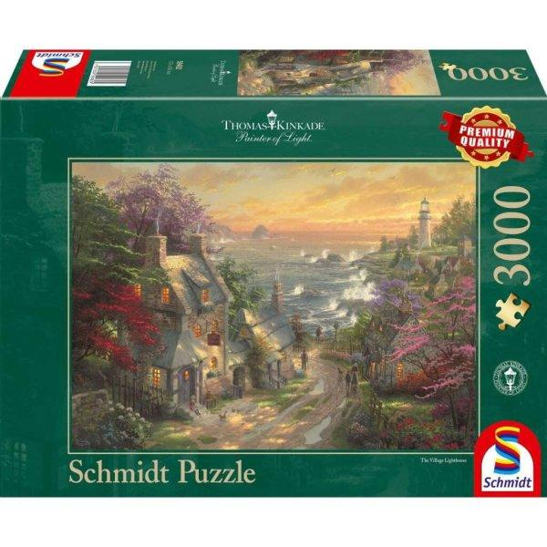 Schmidt Falusi világítótorony 3000 db-os puzzle (59482, 18541-182) (Schmidt
59482)