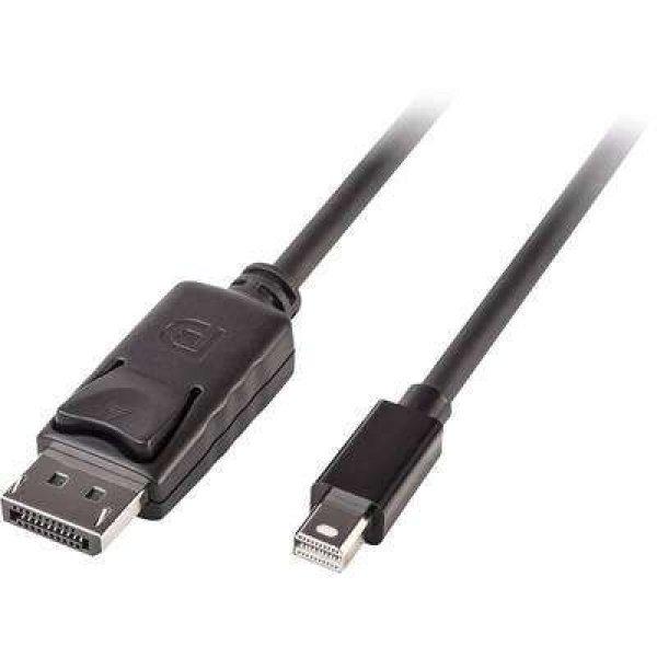 LINDY Kijelző csatlakozó Csatlakozókábel [1x DisplayPort dugó - 1x Mini
DisplayPort dugó] 5.00 m Fekete