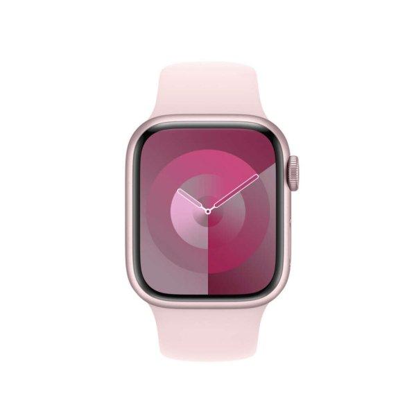 Apple Watch 41mm Band: Light Pink Sport Band - S/M