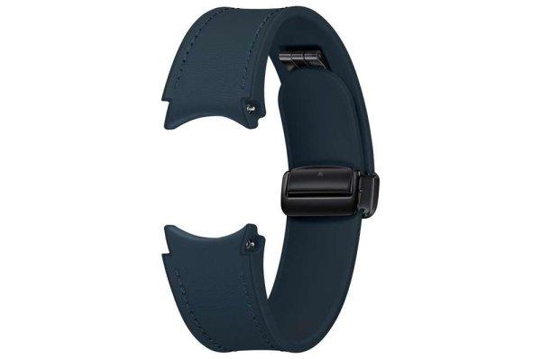 Galaxy watch6 44mm d-buckle hybrid eco-leather band (normal, s/m), indigo
ET-SHR94LNEGEU