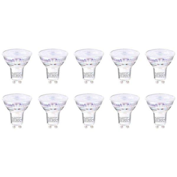 Sygonix LED fényforrás GU10 2.4W meleg fehér 10db/cs (SY-5239524)
(SY-5239524)