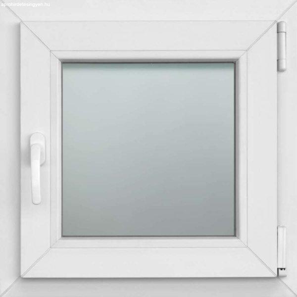 58x58 Műanyag ablak / Bukónyíló/, 3-rétegű üveg