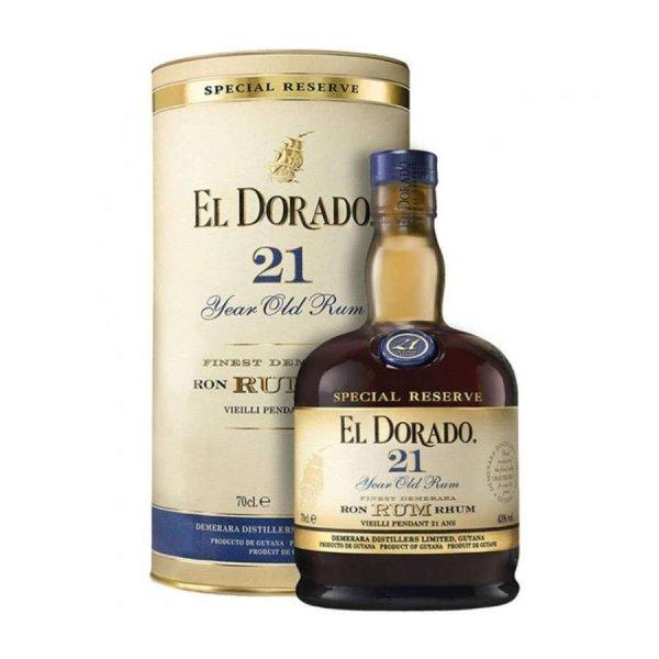 El Dorado 21 éves rum díszdobozban (0,7L / 43%)