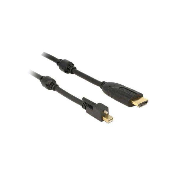 DELOCK Displayport Kabel mini DP -> HDMI St/St 5.00m 4K +Sch (83732)
