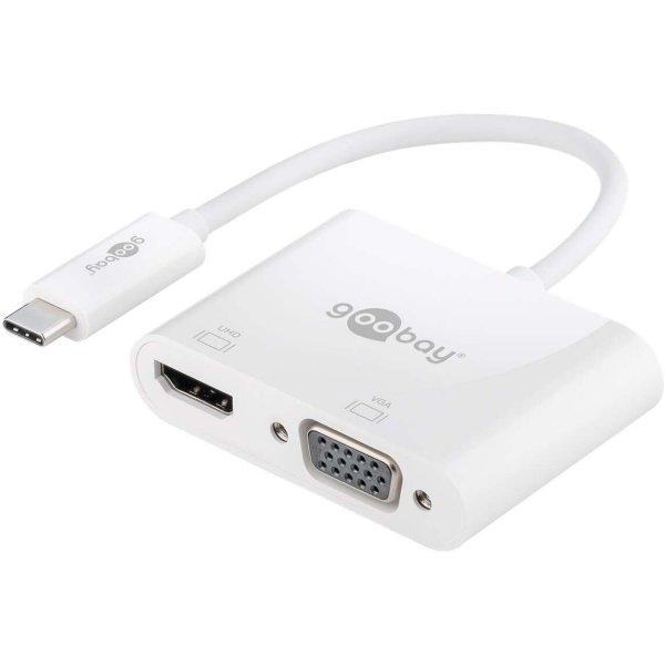 Goobay 52430 USB Type-C HUB (2 port) (52430)