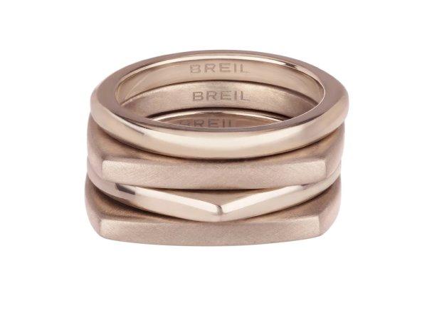BREIL Modern bronz gyűrű szett New Tetra TJ302 54 mm