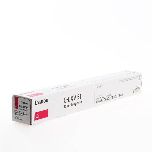 Canon C-EXV51 EREDETI TONER MAGENTA 60.000 oldal kapacitás