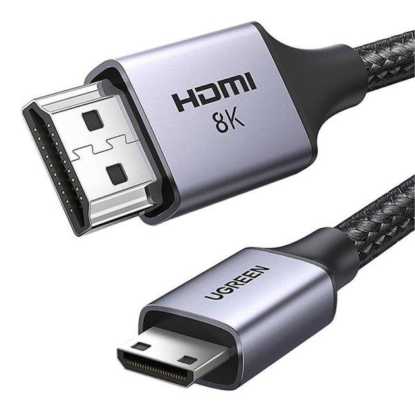 Mini HDMI - HDMI 8K UGREEN HD163 1m kábel