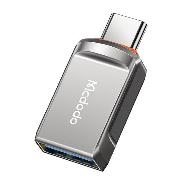 USB 3.0 – USB-C adapter, Mcdodo OT-8730 (szürke)