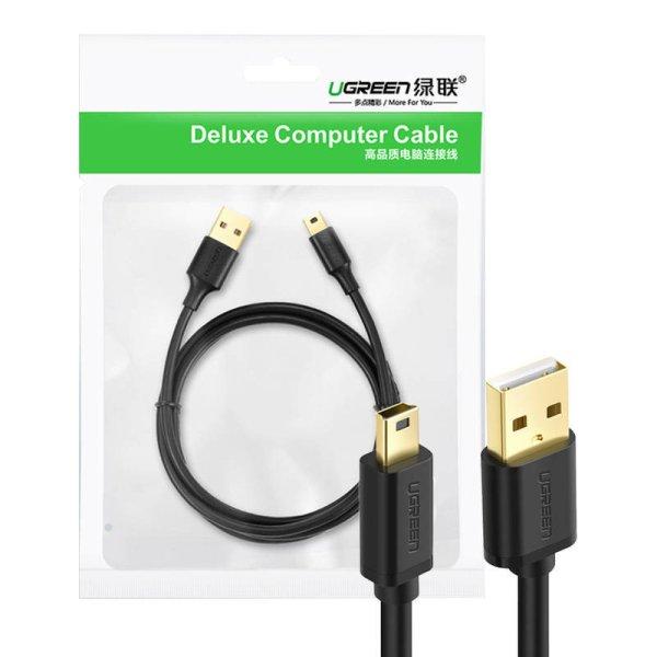 UGREEN 10355B USB 2.0 kábel, dugasz, mini USB, 1 m