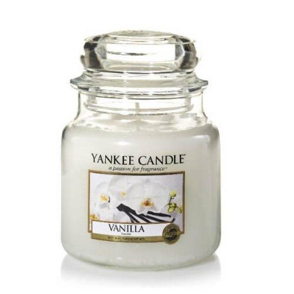 Yankee Candle Illatgyertya Classic Vanilla 411 g - közepes