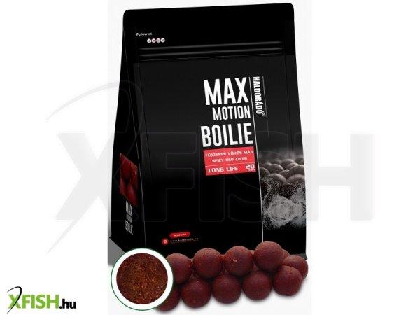 Haldorádó Max Motion Boilie Long Life 20 Mm - Fűszeres Vörös Máj bojli
800g