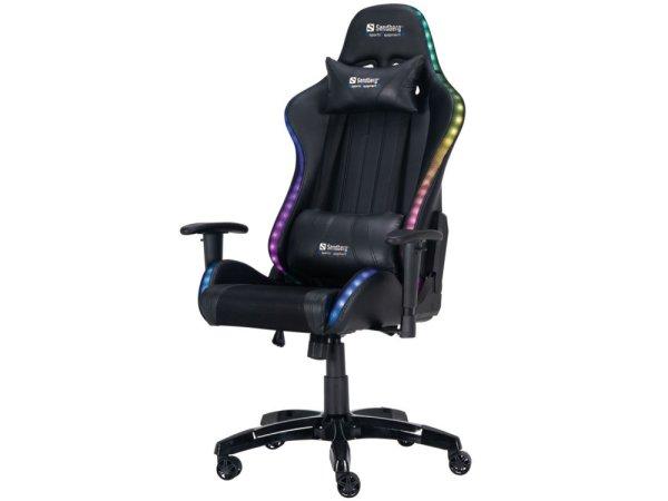 Sandberg Commander Gaming Chair RGB Black