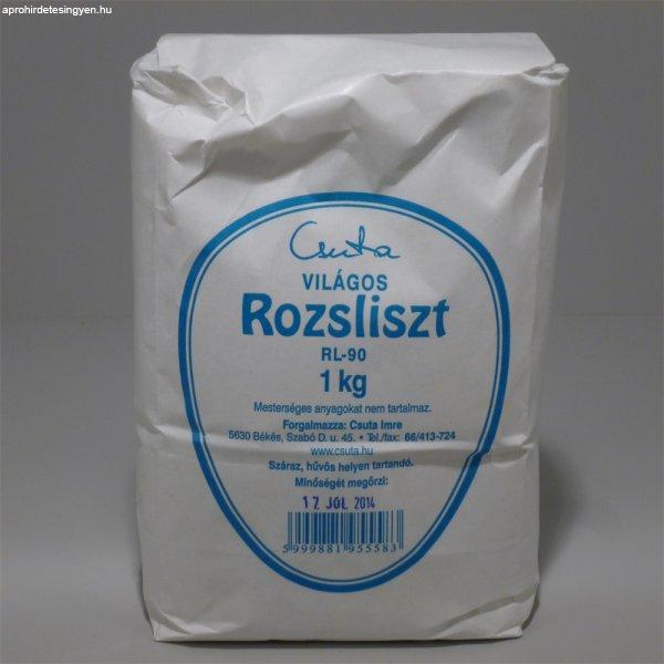 Csuta világos rozsliszt rl-90 1000 g