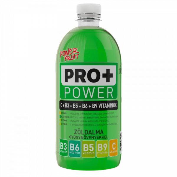 Powerfuit pro+ power b+c vitaminos zöldalma ízű üdítőital 750 ml
