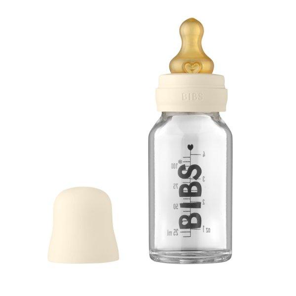 BIBS cumisüveg szett 110 ml - krémfehér