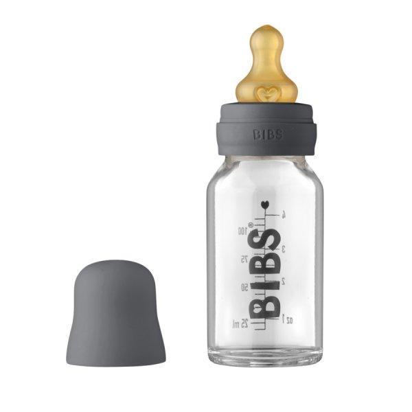 BIBS cumisüveg szett 110 ml - grafit