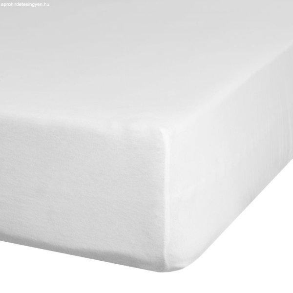 Nova3 pamut-szatén gumis lepedő Fehér 220x200 cm +30 cm