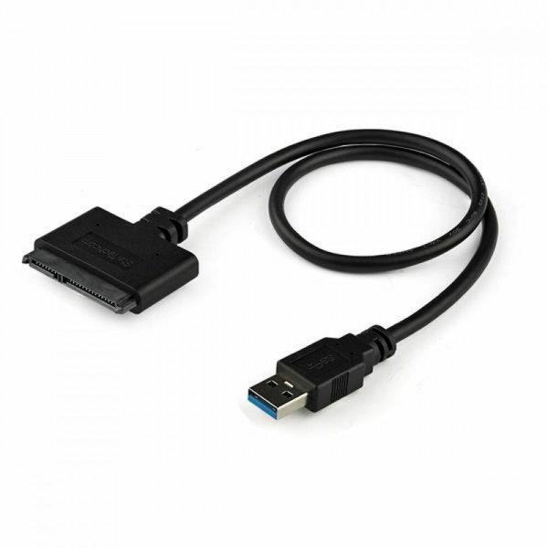 USB-s SATA átalakító adapter merevlemezhez Startech USB3S2SAT3CB HDD/SSD
2.5"