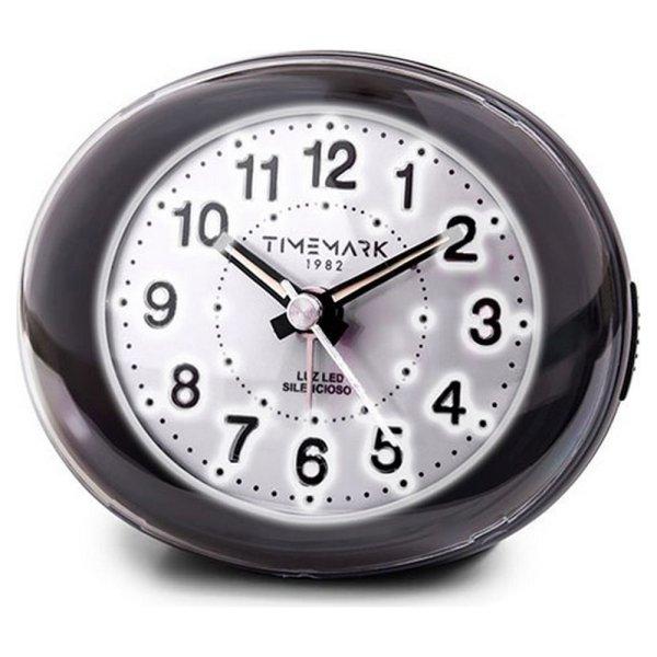 Analóg Ébresztőóra Timemark Fekete LED Fény Csendes Snooze Éjszakai mód 9
x 9 x 5,5 cm (9 x 9 x 5,5 cm)