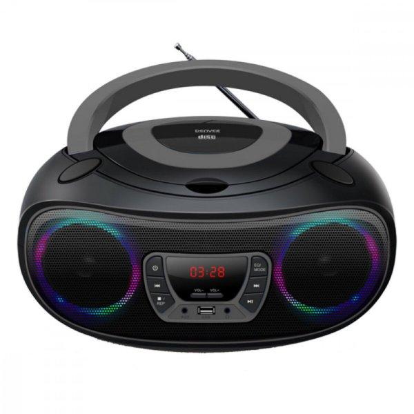 CD Bluetooth MP3 Rádió Denver Electronics TCL-212BT GREY 4W Szürke
Fekete/Szürke
