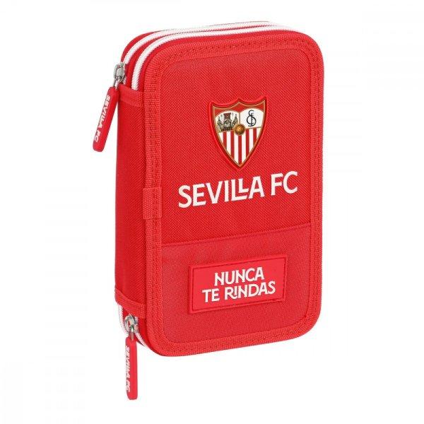 Dupla ceruzatartó Sevilla Fútbol Club Piros (28 Darabok)