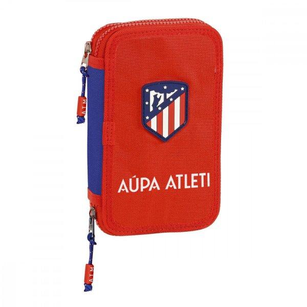 Dupla ceruzatartó Atlético Madrid Piros Tengerészkék (28 Darabok)