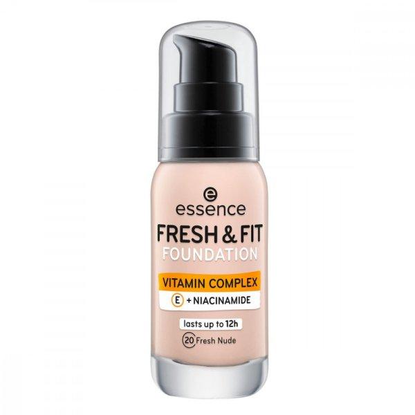 Krémes Alapozó Essence Fresh & Fit 20-fresh nude (30 ml)