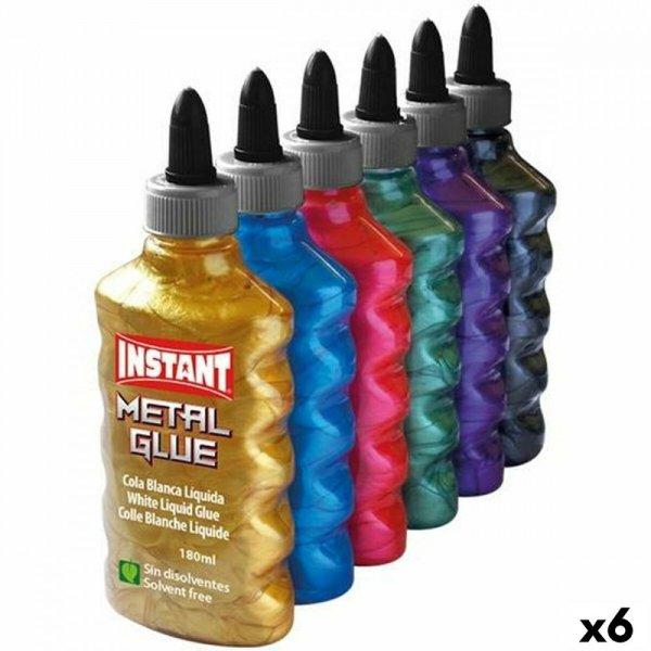 Pillanatragasztó INSTANT Metal Glue 180 ml 6 Darabok Többszínű