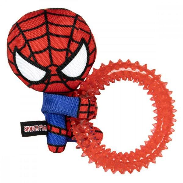Kutya játék Spider-Man Piros 100 % poliészter