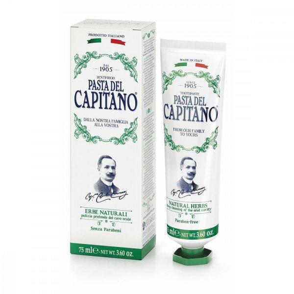 Fogkrém Pasta Del Capitano Natural Herbs 75 ml