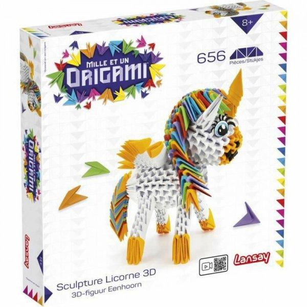 Craft játék papírral Lansay Unicorn 3D