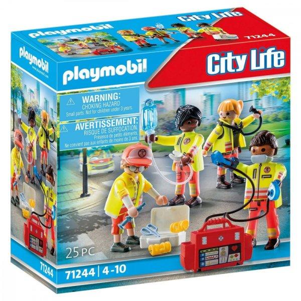 Playset Playmobil 71244 City Life Rescue Team 25 Darabok