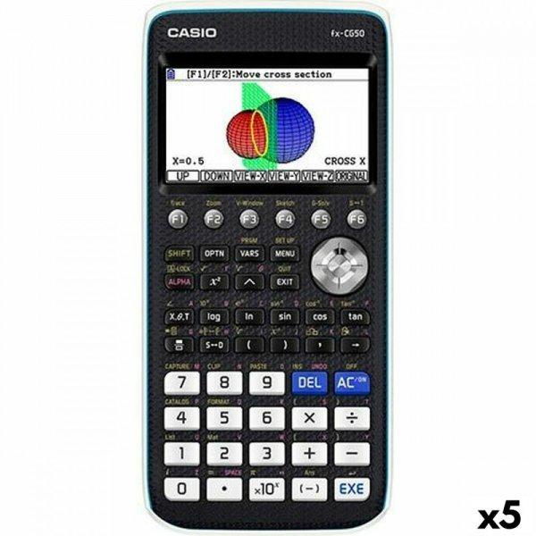 Grafikus számológép Casio FX-CG50 18,6 x 8,9 x 18,85 cm Fekete (5 egység)