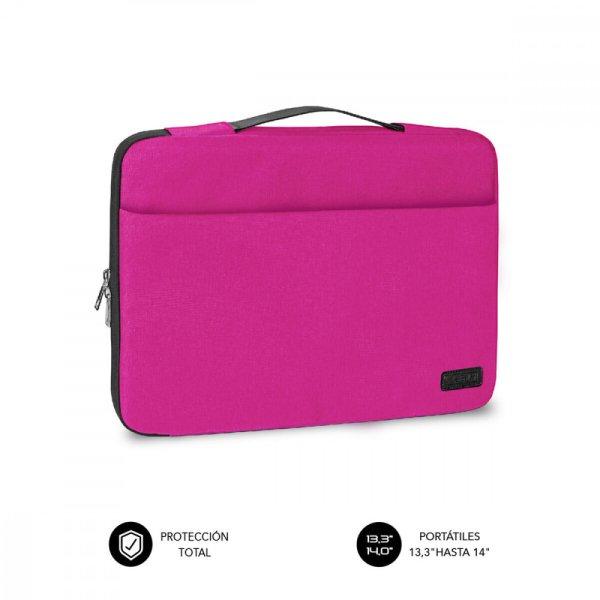 Laptoptáska Subblim Funda Ordenador Elegant Laptop Sleeve 13,3-14" Pink