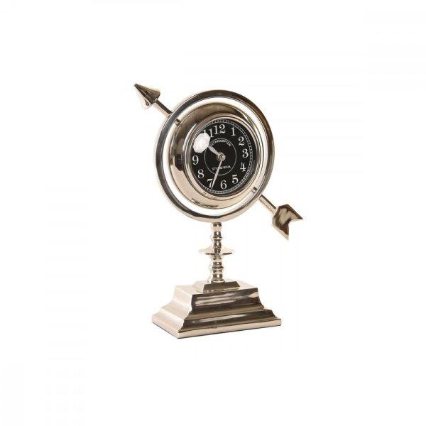 настолен часовник DKD Home Decor 23 x 8 x 30 cm Ezüst színű
Alumínium