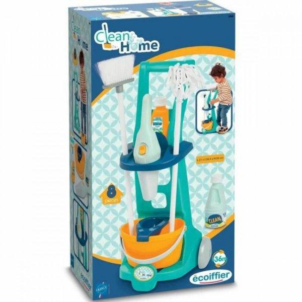 Tisztító és tároló készlet Ecoiffier Clean Home Játékok 8 Darabok