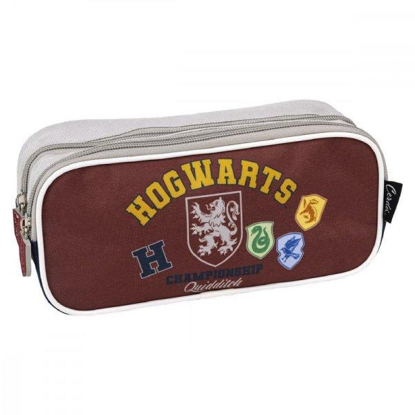 Dupla tolltartó Harry Potter Howarts 22,5 x 8 x 10 cm Piros kék