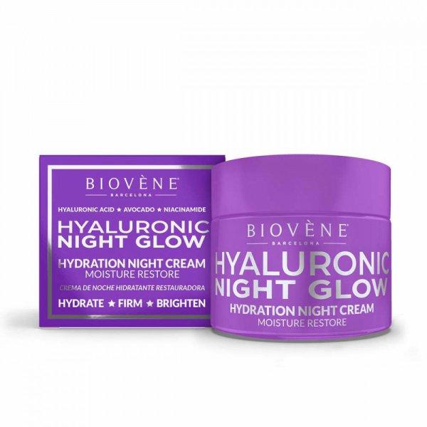 Éjszakai Krém Biovène Hyaluronic Night Glow 50 ml