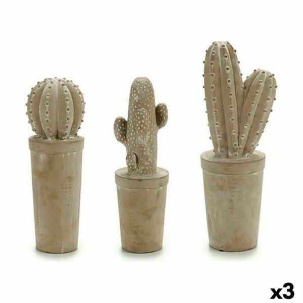 Dekoratív kerti figura Kaktusz Kő 13 x 38 x 13 cm (3 egység)