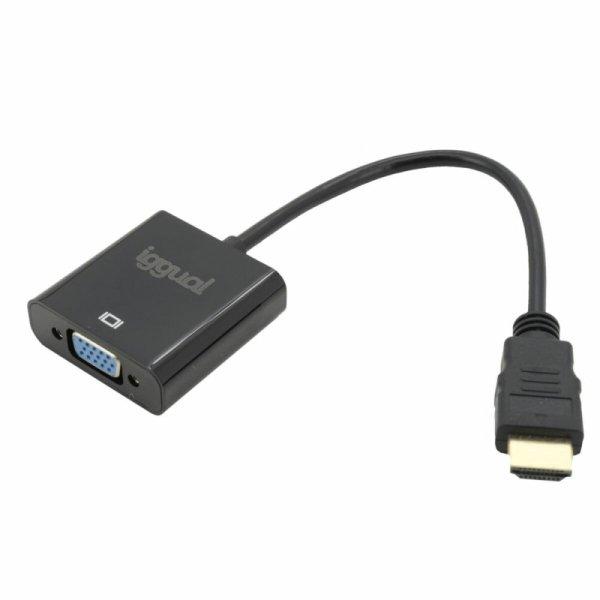 HDMI Kábel iggual IGG317303 Fekete WUXGA
