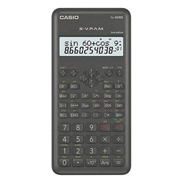 Tudományos számológép Casio FX-82 MS2 Fekete Sötét szürke Műanyag
