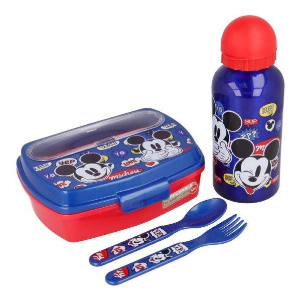 Gyermek háztartási készlet Mickey Mouse Happy smiles 21 x 18 x 7 cm Piros
Kék